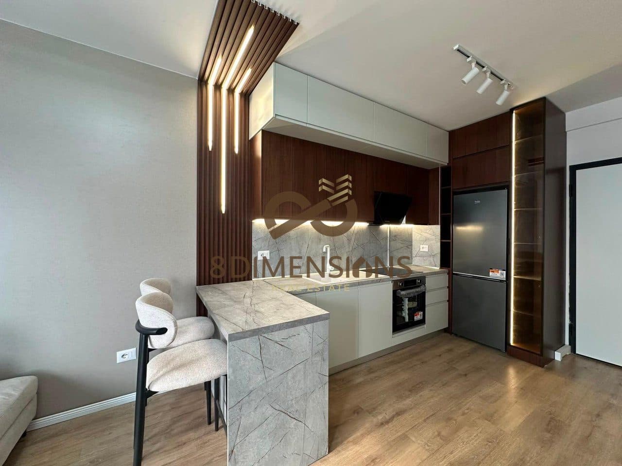 Apartament 1+1 me qera tek Vilat Amerikane - Rikonstruktuar se fundmi (ID D8241A-220 ) 3