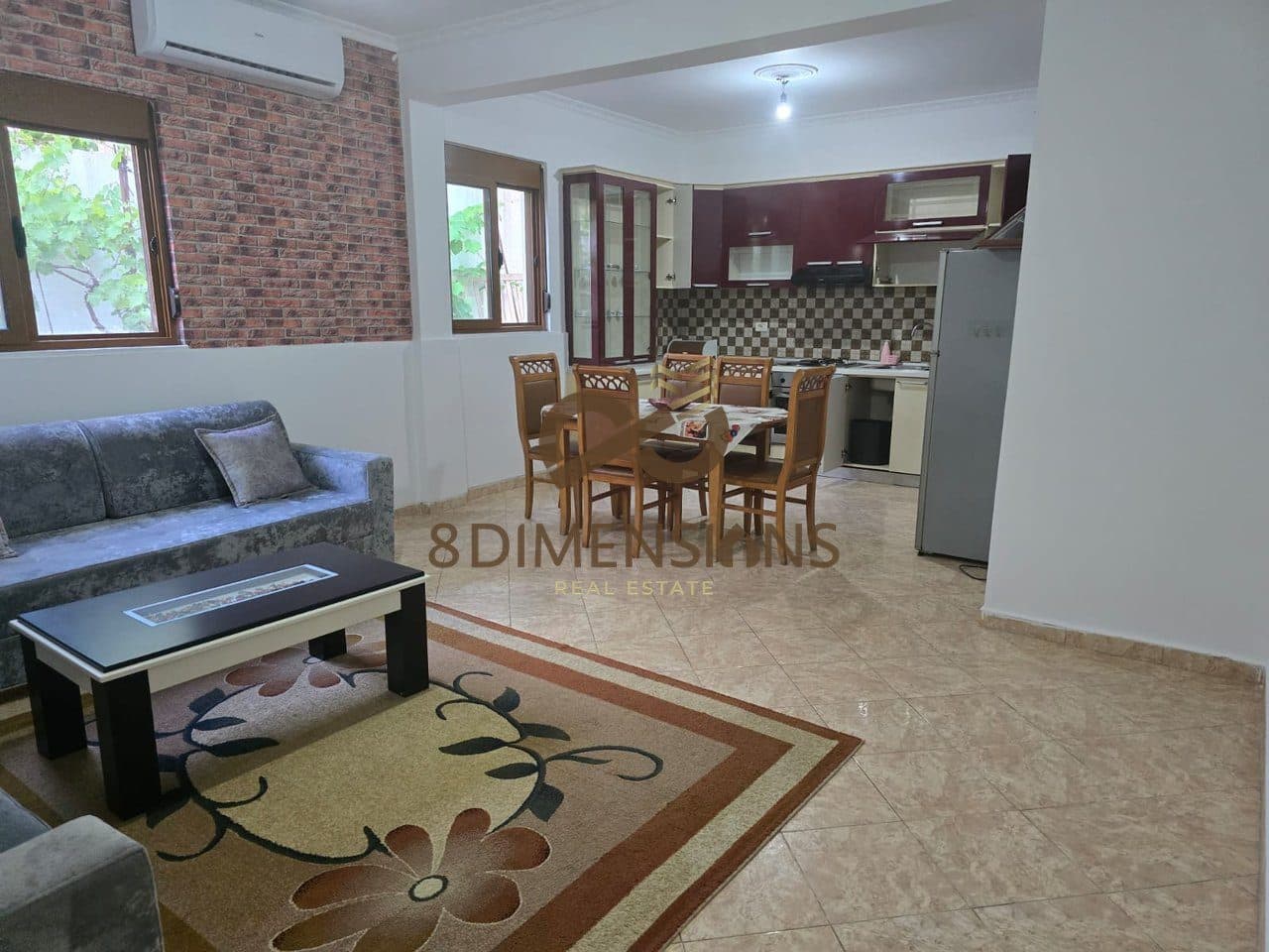 Apartament 1+1 me qera tek Vilat Amerikane - Rikonstruktuar se fundmi (ID D8241A-220 ) 2