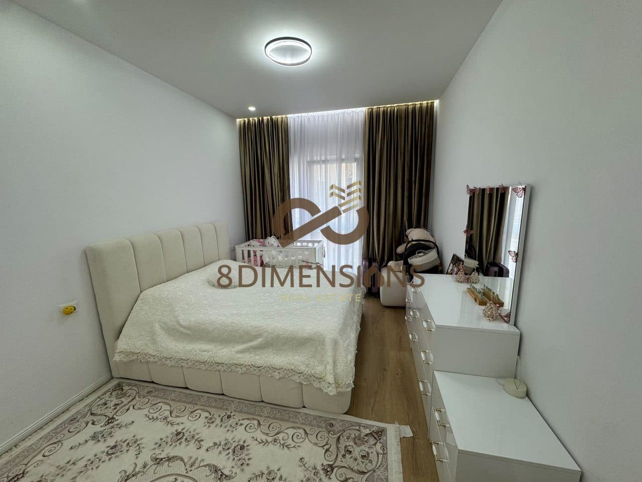 Jepet me qera Apartament Luksoz 1+1 tek Aura Residence D8241A-290 3