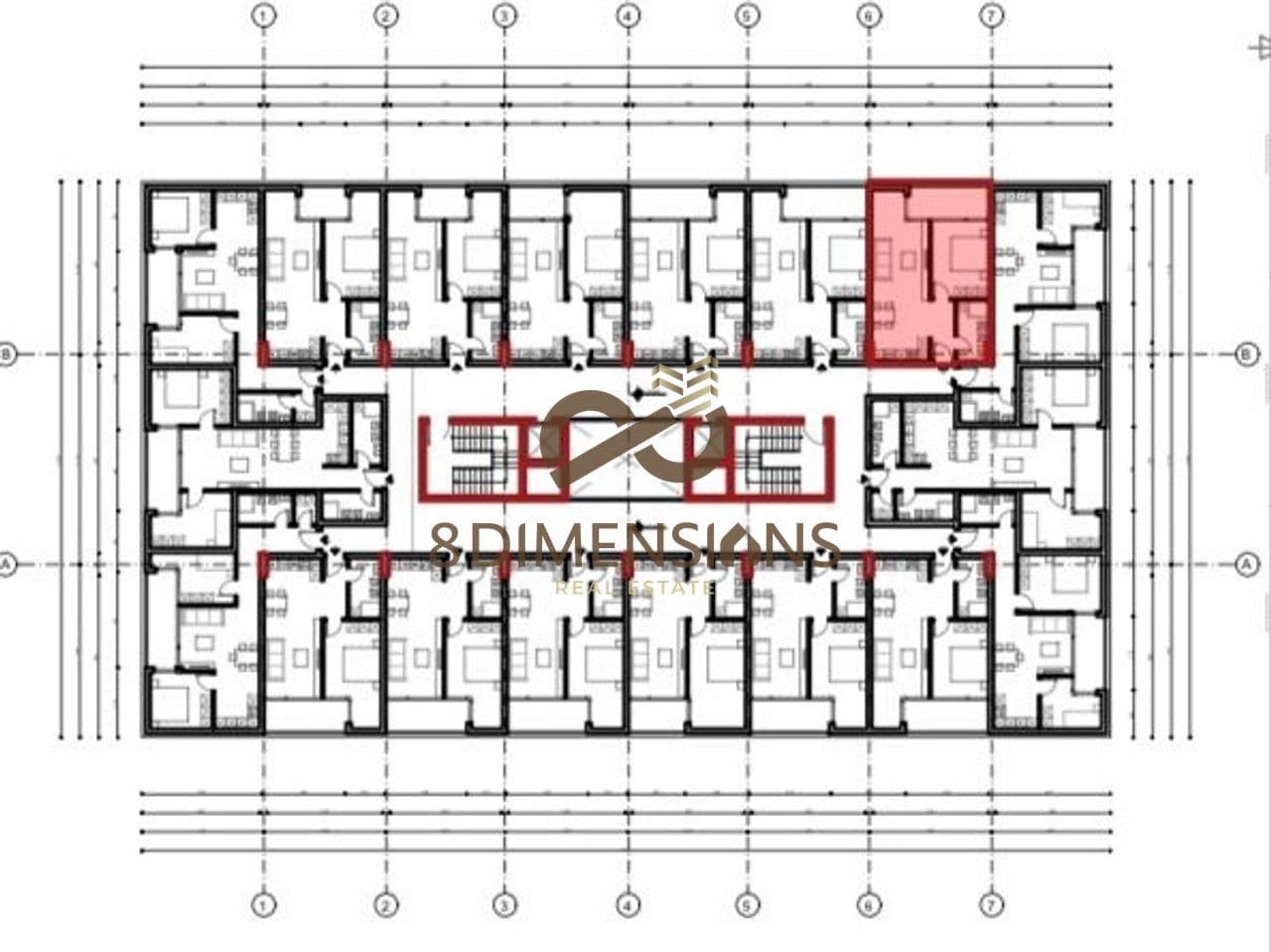 Apartament 1+1 +Ballkon ne shitje ne Astir - Tirane (ID D8141A-78) 3