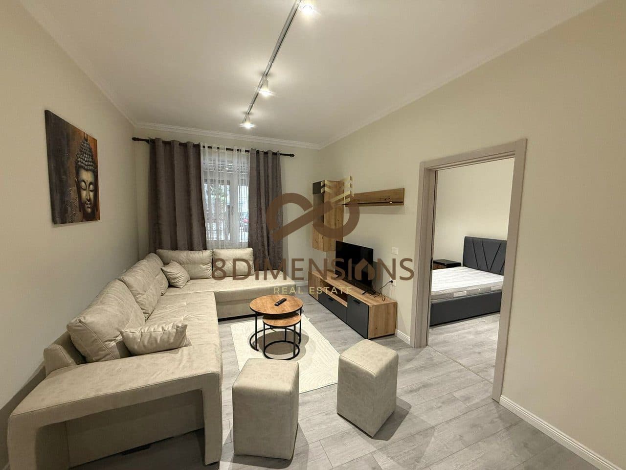 Jepet me qera Apartament 2+1 ne prane Gardes (D8242A-101) 2