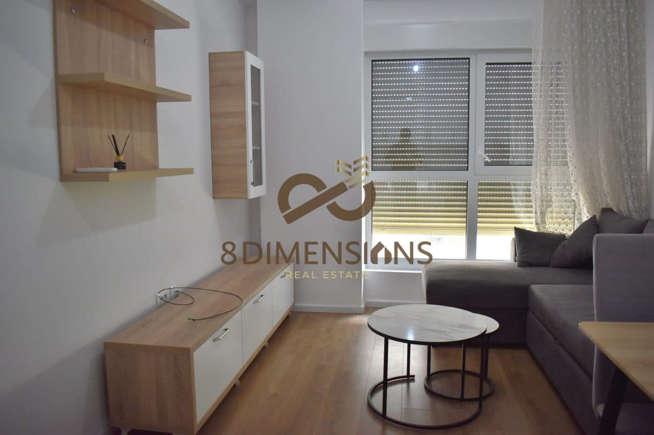 MUNDESI IDEALE INVESTIMI!!! APARTAMENT 1+1 NE MYSLYM SHYR PRANE GJYKATES SE RRETHIT (D8141Z-21)E.C 2