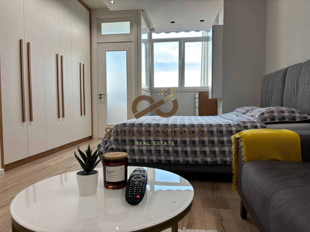 EKSKLUZIVE!!!OKAZION!! Shitet Apartament 2+1 ne Sarande, prane me Santa Quaranta me pamje nga deti (D8142A-112) 2