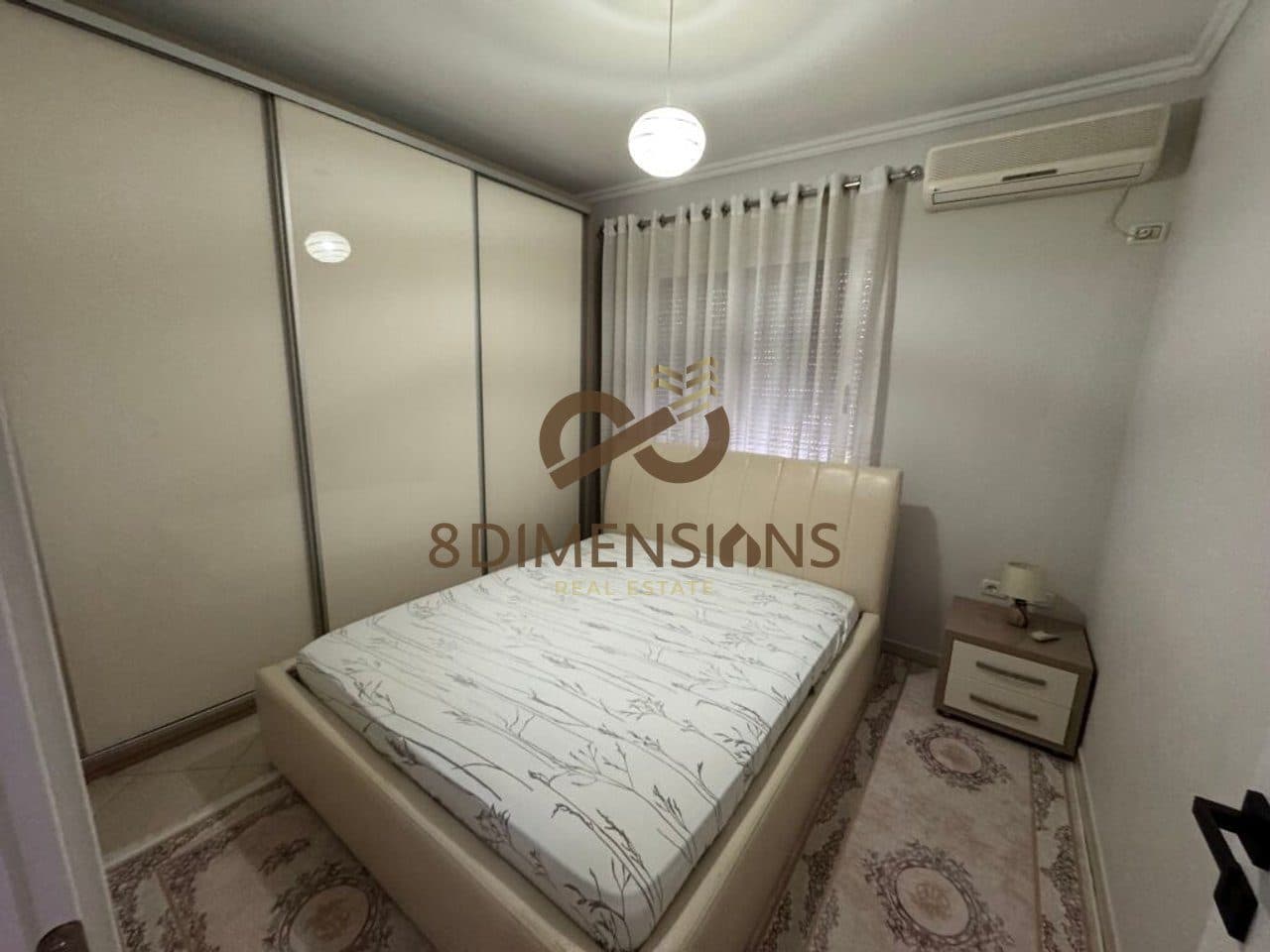 Apartament 1+1 +Ballkon me qera ne Rrugen Besim Alla, prane Pallateve Cabej - Tirane (ID D8241A-26) 4