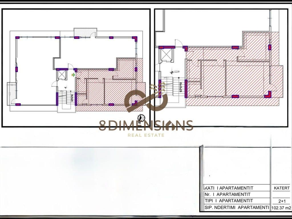 SHITET SUPER APARTAMENT 2+1+2 PRANE LIQENIT TE FARKES, PRANE QETESISE ABSOLUTE DHE GJELBERIMIT!!! (D8142A-72)E.C 1