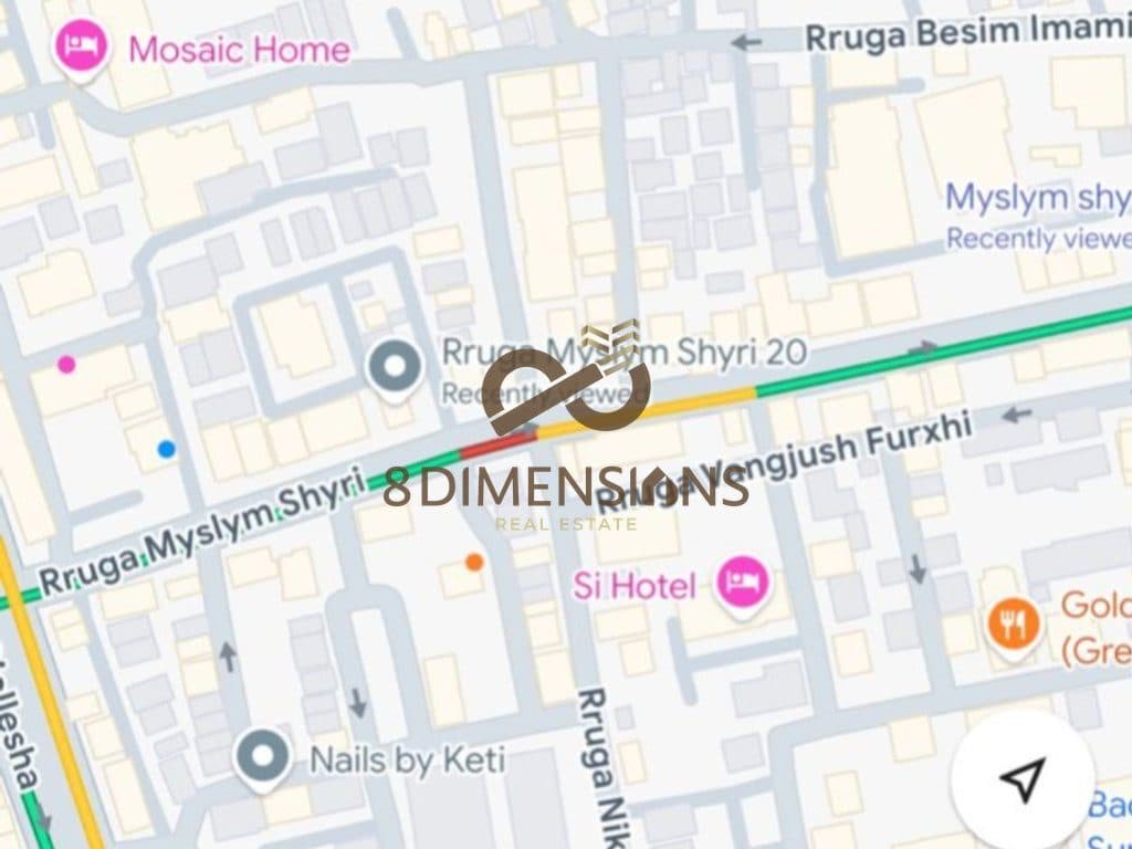 Shitet Apartament 1+1 tek Rruga Myslym Shyri me hipoteke (D8142Z-15)