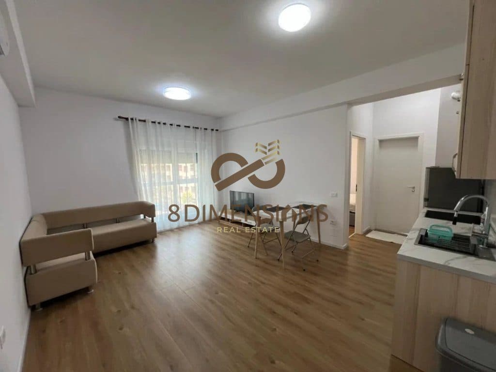 Jepet me qera Apartament 1+1 ne Ali Dem te Rezidenca Kadiu (D8241A-231)