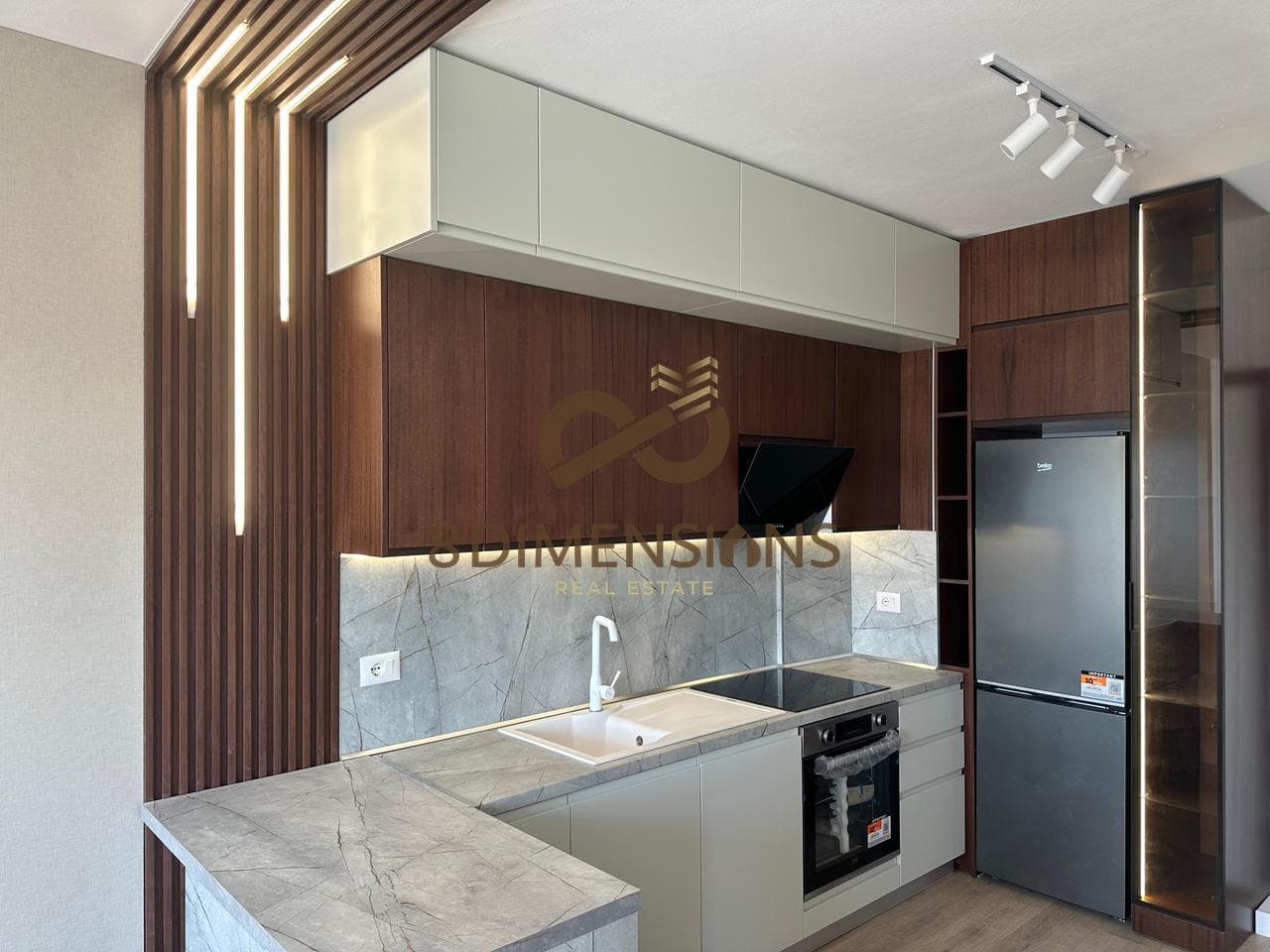 Apartament 1+1 me qera tek Vilat Amerikane - Rikonstruktuar se fundmi (ID D8241A-220 ) 2