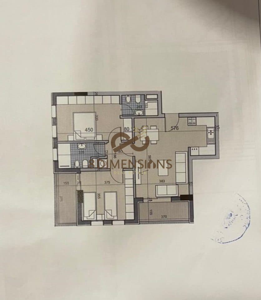 OKKAZZION !! Apartament 2+1 +2 tualete +2 ballkone ne shitje tek Univers City, Prane QTU - Tirane (ID D8142A-63) 4