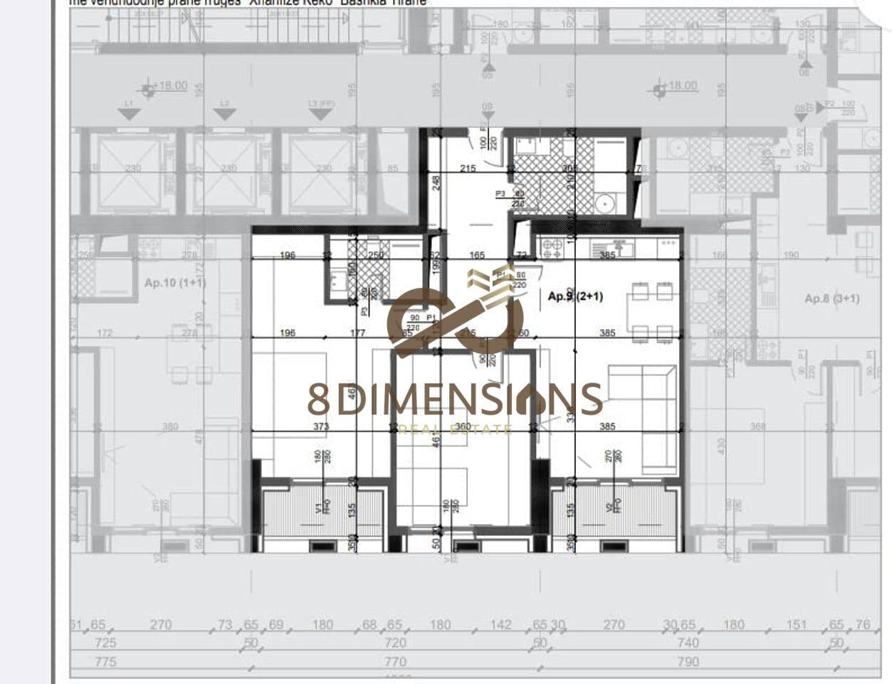 Apartamente në Shitje – Filigree Tower D8141A-23 3