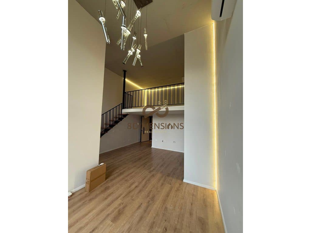 Jepet me qera Duplex 1+1 tek Pallati me Shigjeta, prane kompleksit Golden Park 3 D8241A-169