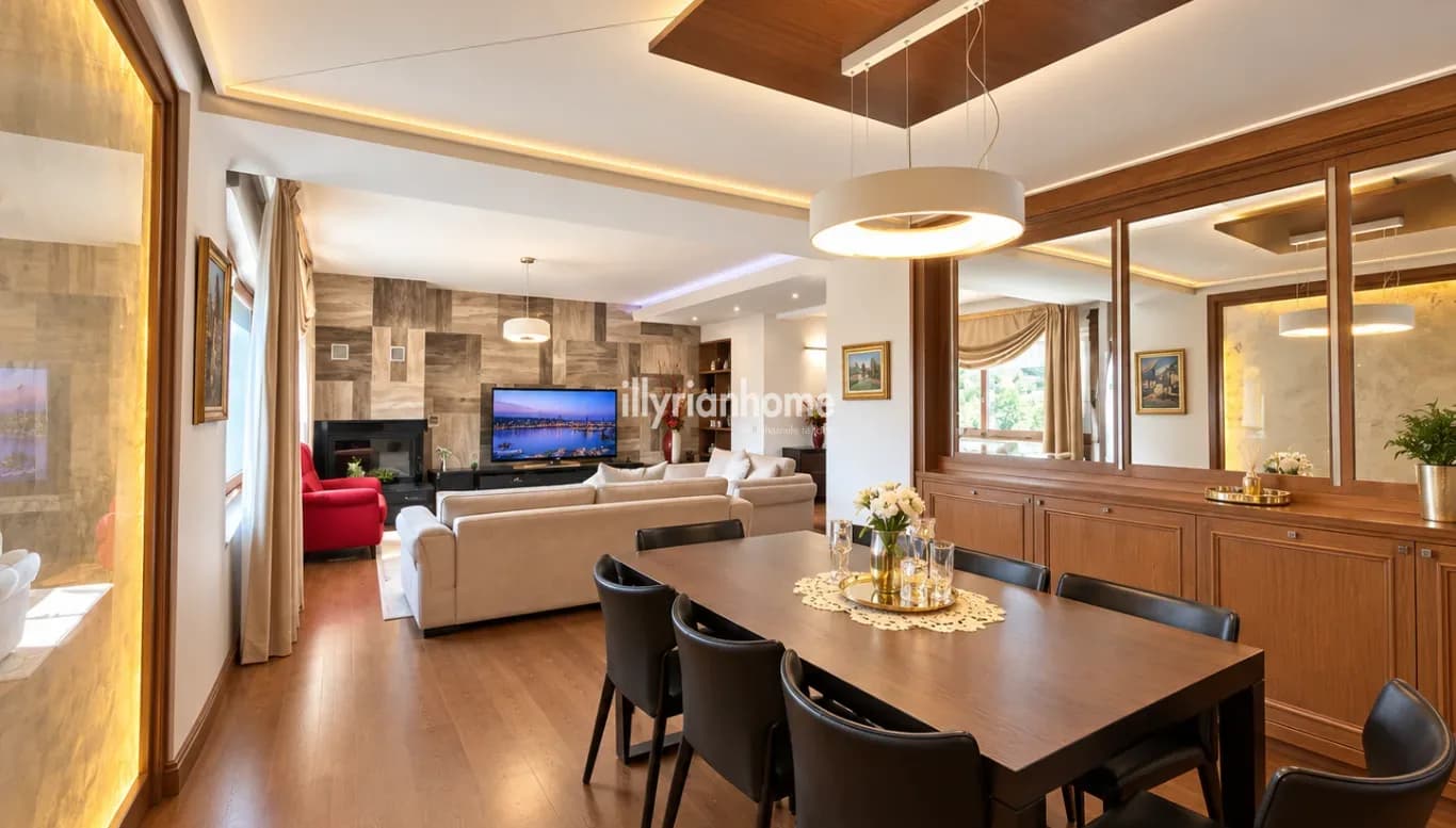 PENTHOUSE PREMIUM ME QIRA | PRANË KOPSHTIT BOTANIK DHE LIQENIT ARTIFICIAL, TIRANË 2