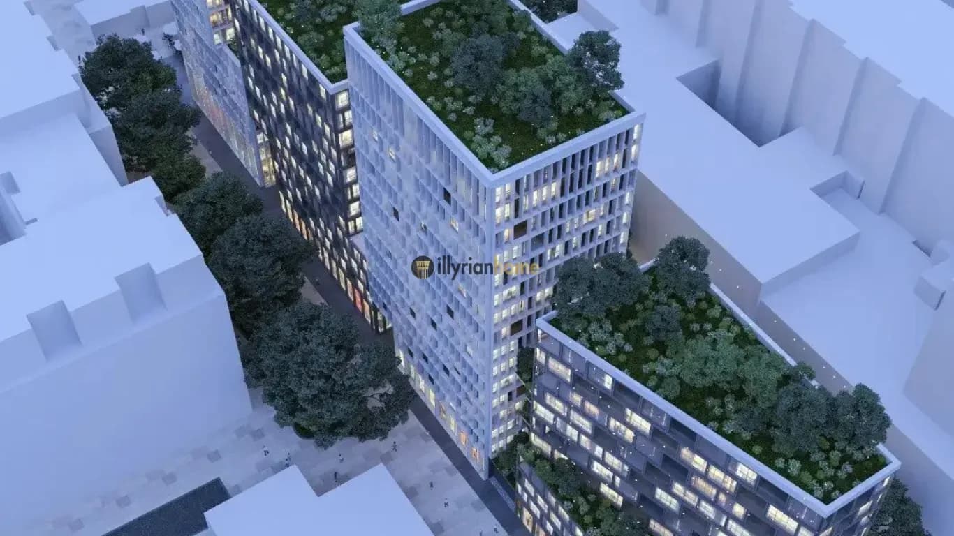 Apartament 1+1 për Shitje në SOHO Towers – Lokacion Elitar në Zemër të Tiranës