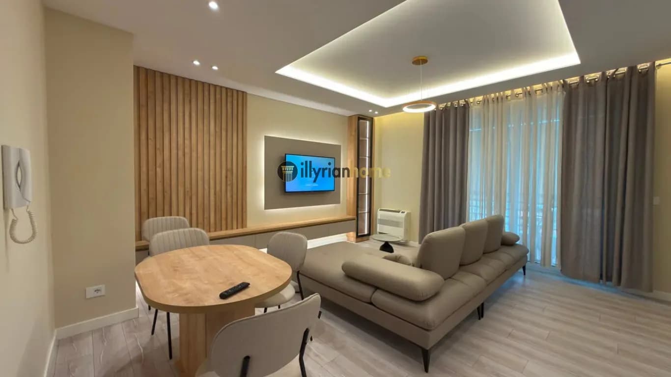 EKSKLUZIVE | Qira ,Apartament 2+1 me parkim ,ndërtim i ri "Panorama",-Tiranë