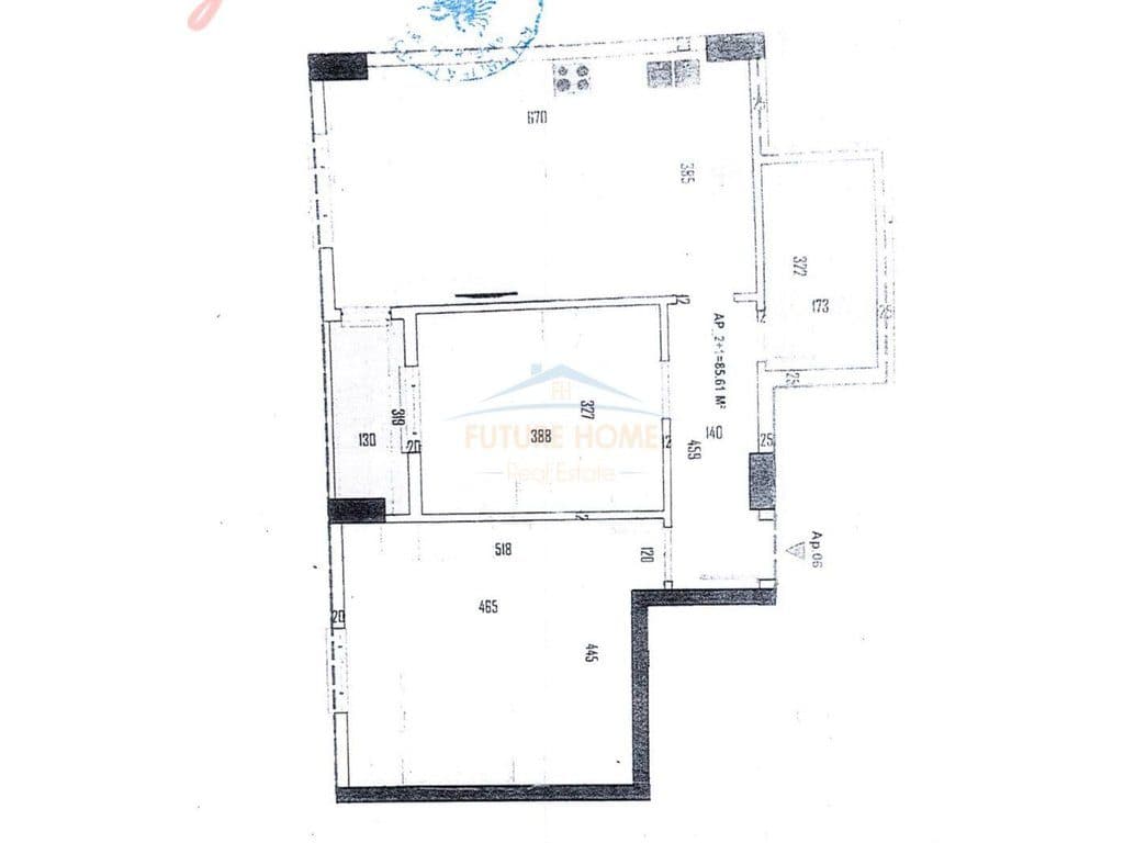 Shitet, Apartament 2+1, Paskuqan 4