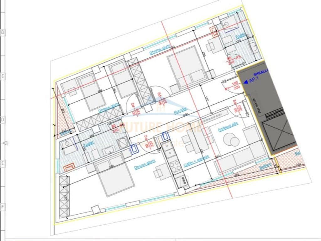 Shitet, Apartament 3+1+2, Spitali Amerikan 3