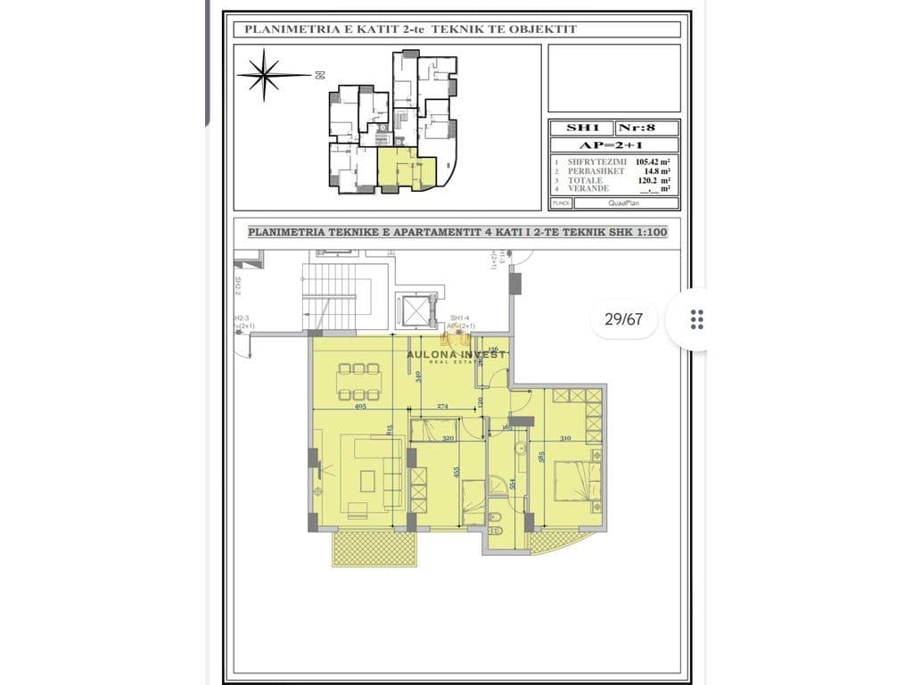 2+1 APARTMENT FOR SALE IN VLORE Albano dhe