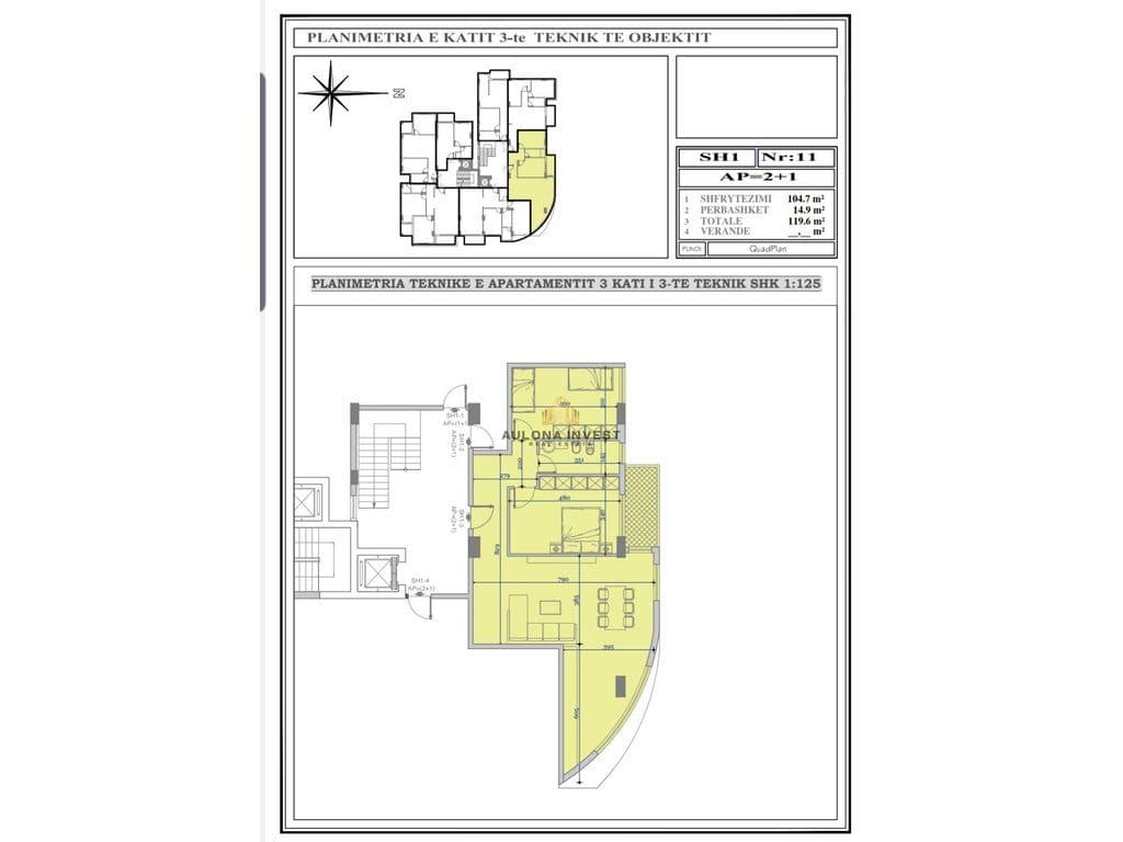 2+1 APARTMENT FOR SALE IN VLORE Albano dhe