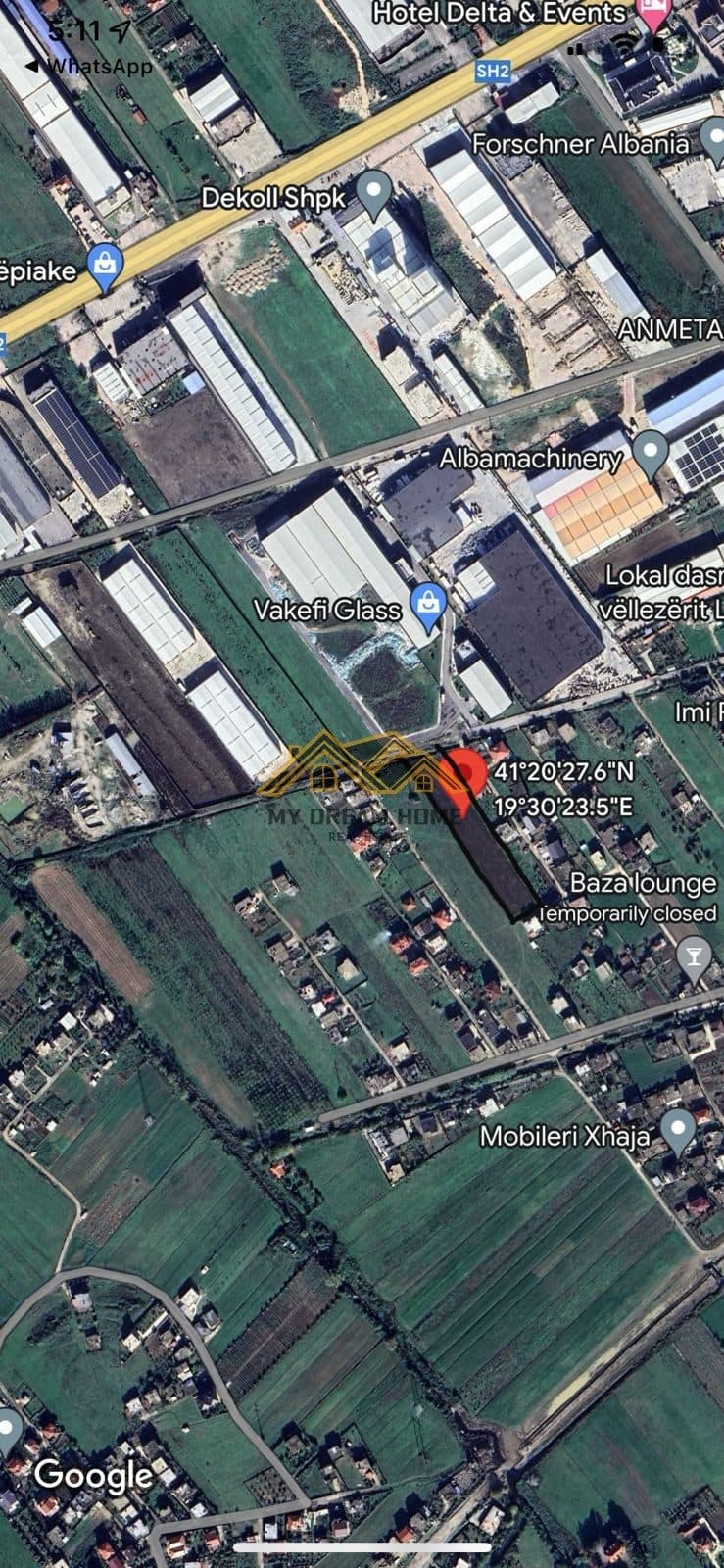SHITET TOKE NE AUTOSTRADEN DURRES – TIRANE