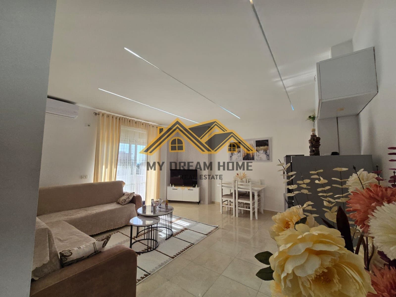 SHITET APARTAMENT 1+1 NE PLAZH DURRES!