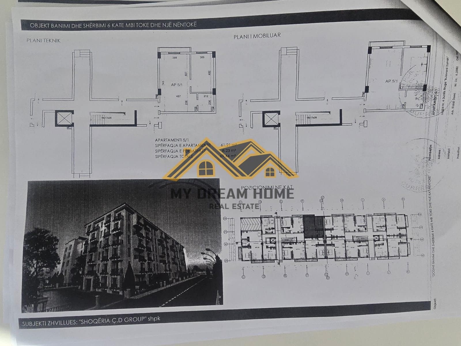 Golem, Durrës , Apartament 1+1 Për Shitje ndertim i ri 2025 2