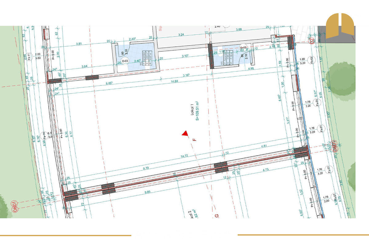 Lokal në SHITJE – 109.51m² – Prishtina e Re 3