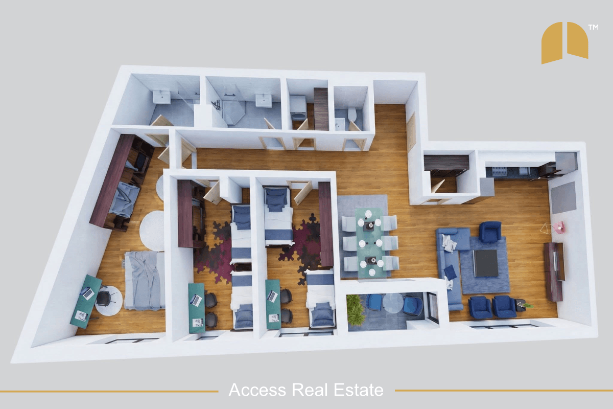 Banesë në SHITJE – 3 dhoma gjumi – Prishtina e Re 2