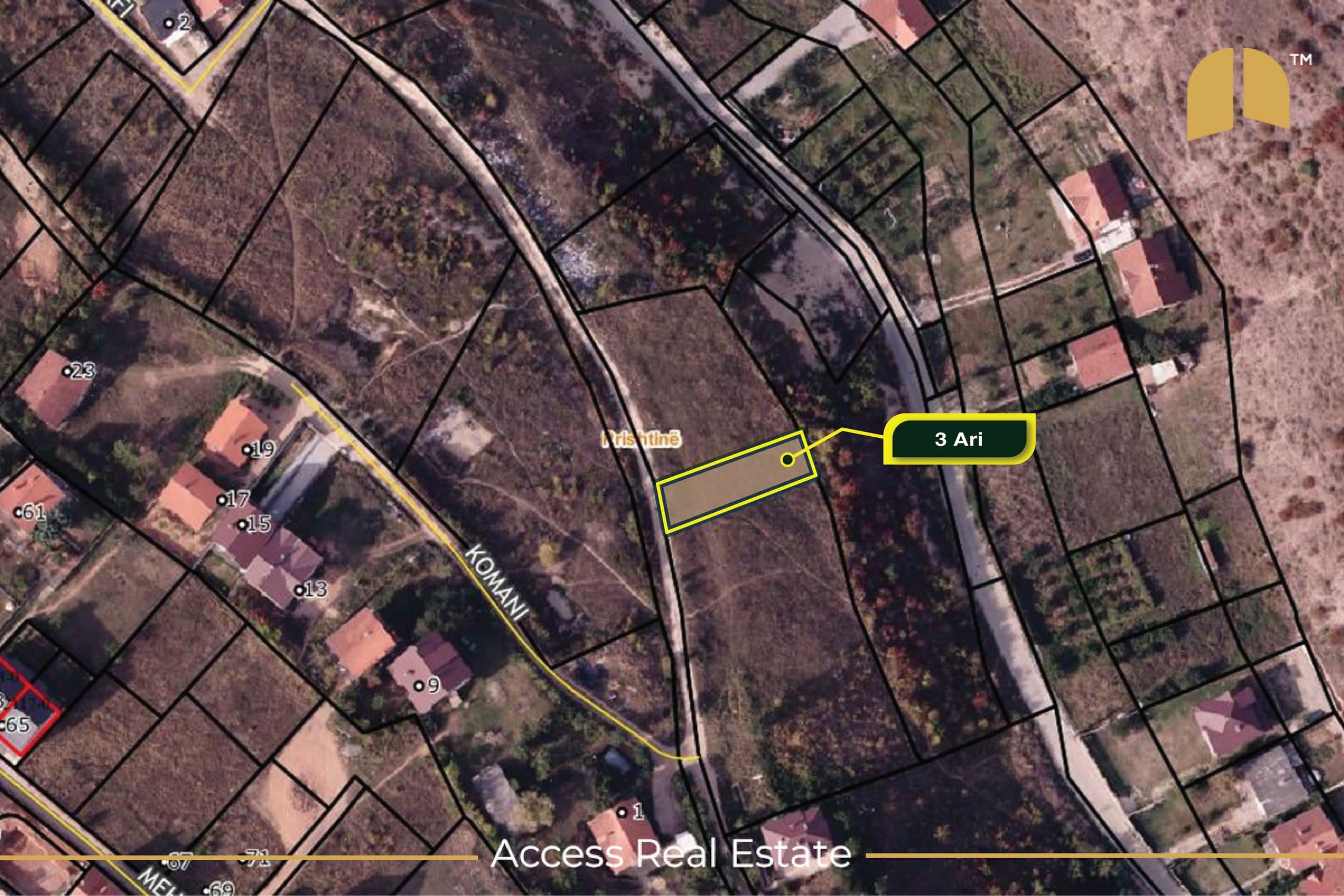 Truall në SHITJE me FLETË POSEDUESE – 3 Ari – Taukbashqe 4