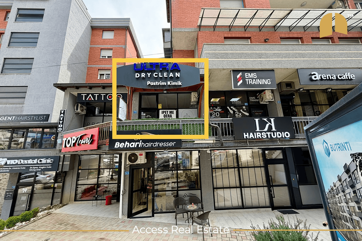 Lokal në SHITJE – 32m² – Arbëri