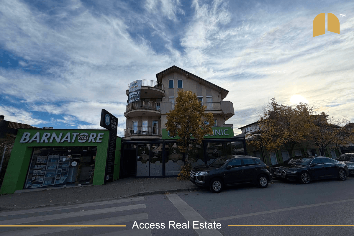 Objekt me QIRA – 350m² / 14 hapësira pune – Bregu i Diellit