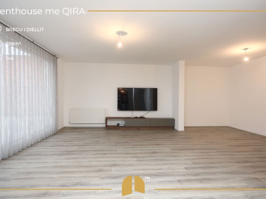 Penthouse me QIRA – 4 dhoma gjumi + 2 garazha – Bregu i Diellit