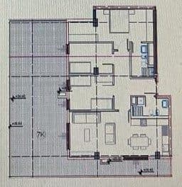Super apartament 3+1 me verande ne shitje ne Komune Parisi ne afersi te rreth rrotullimit ne Tirane (ID 4131341)