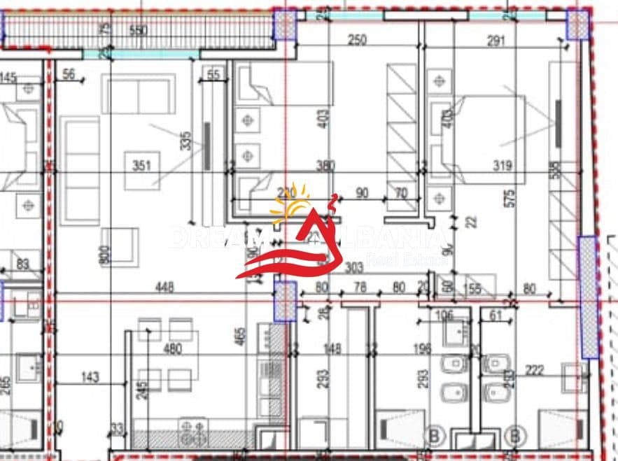 Apartament 2+1 tek E88, Rr Dritan Hoxha (ID 41212277)