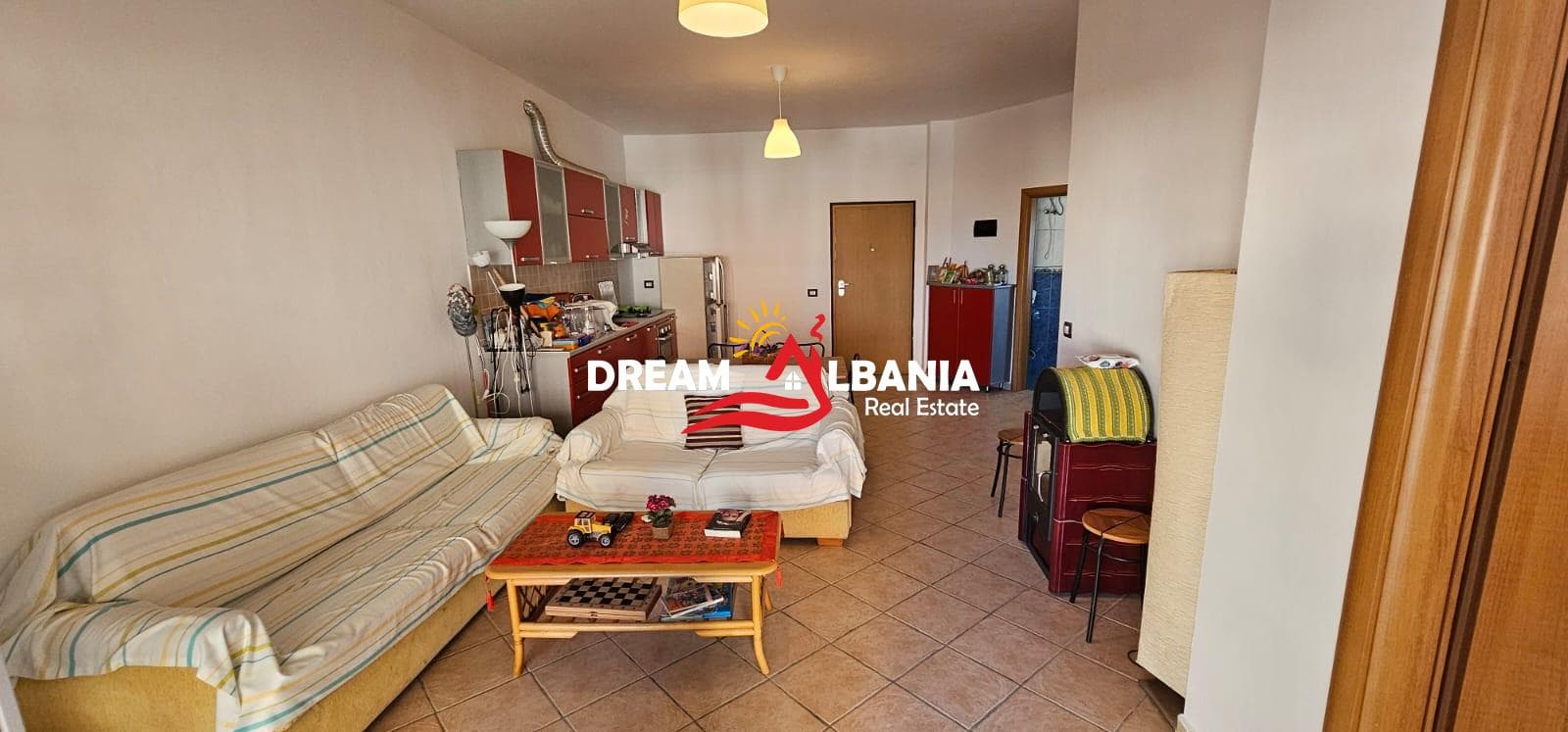 Apartament 2+1 prane Bregdetit tek Shkembi i Kavajes, ngjitur me Epidamn White Sensation Hotel (ID 41212087)