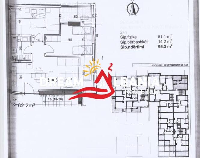 Apartamente Kleringu 2+1 ne shitje ne Rezidencen Poseidon ne Lungomare ne Vlore (ID 41211579) 3