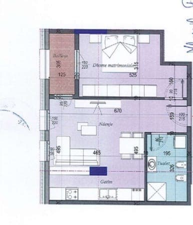 Apartament 1+1 ne Shitje Ish Dogana tek Tirana Entry (ID 41111178)
