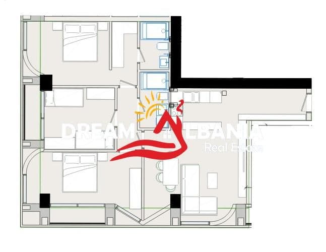 Shiten Apartamente ne Rrugen Stavri Themeli prane Viva Complex (ID 41111598) 4