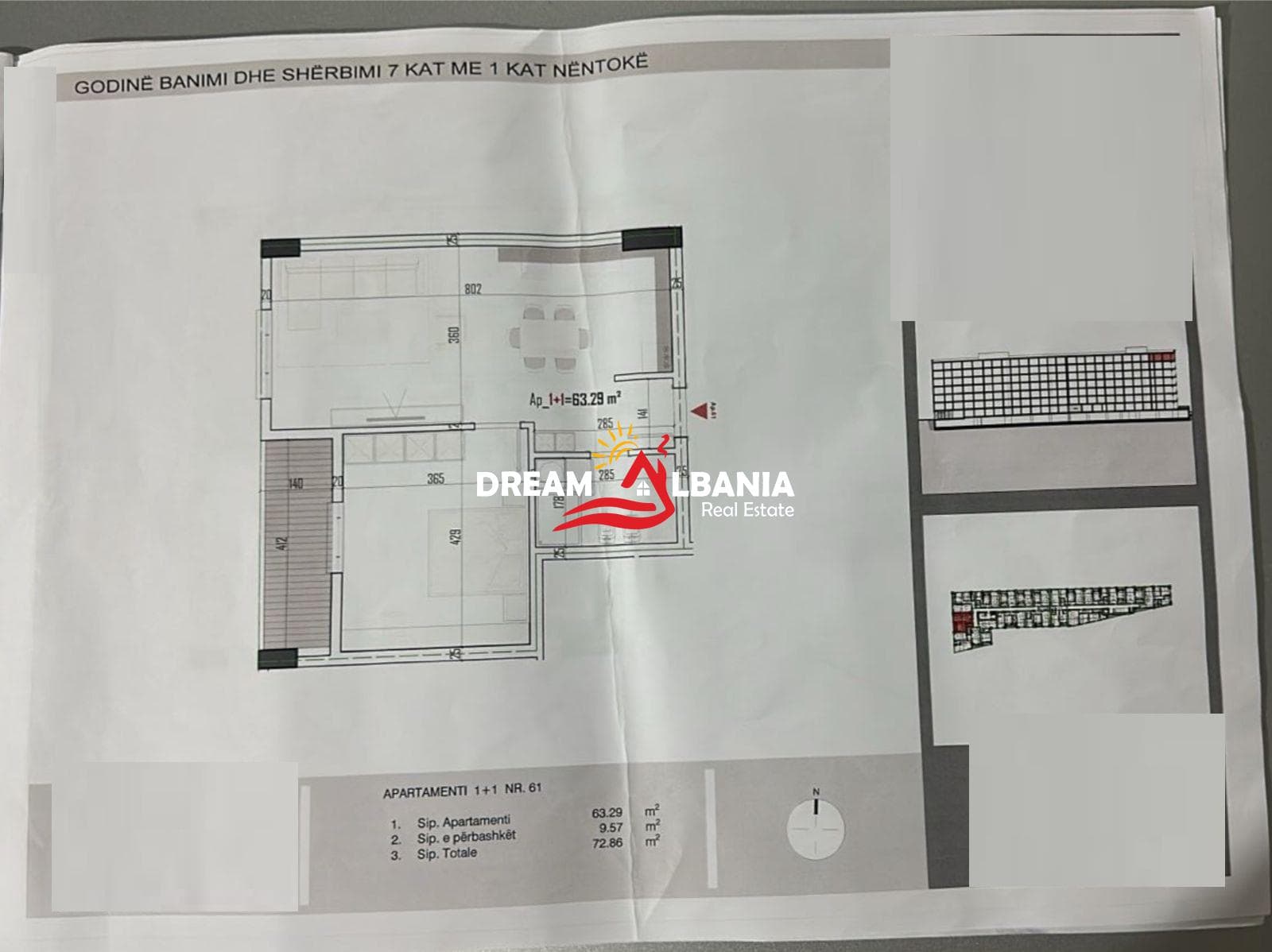 Apartamente 1+1 ne shitje ne fazen perfundimtare te ndertimit ne Paskuqan(ID 41111133) 1