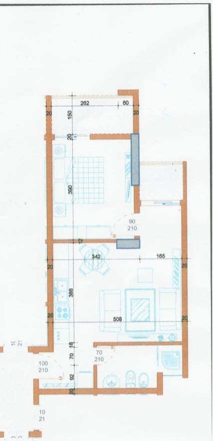 2 Apartament 1+1 ne Shitje Shkembi i Kavajes (ID 41111567)