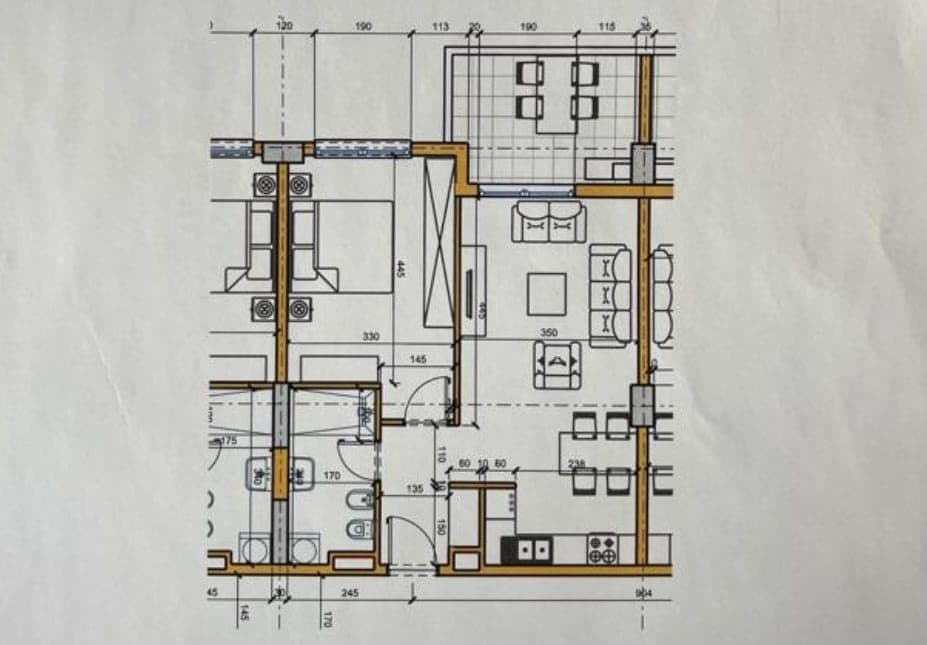 Shitet Apartament 1+1 ne Golem, Prane Premium (ID 41111568)