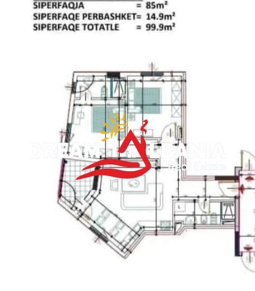 Apartament 2+1+2 Ne Shitje Te Shkolla Mihal Grameno (ID 41212214) 3