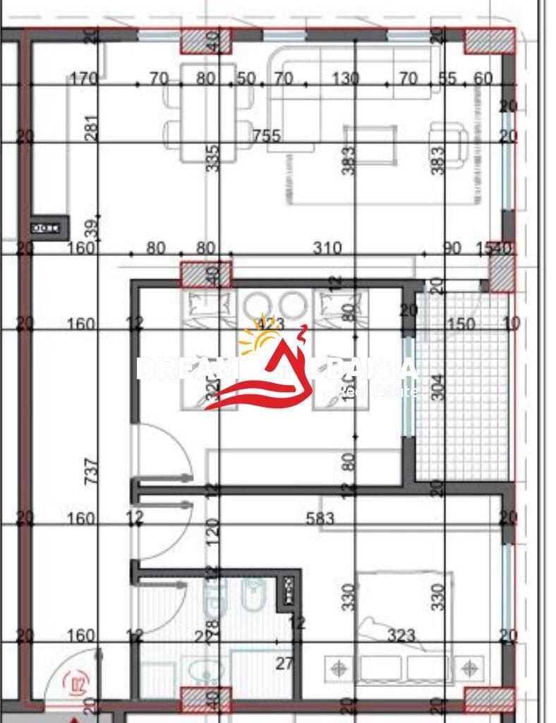 Apartament 2+1 Ne Shitje Ne Paskuqan (ID 41212250) 3
