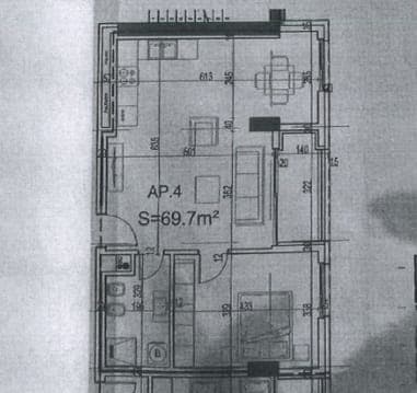 Apartament 1+1 ne Shitje ne Lungomare (ID 41111021)