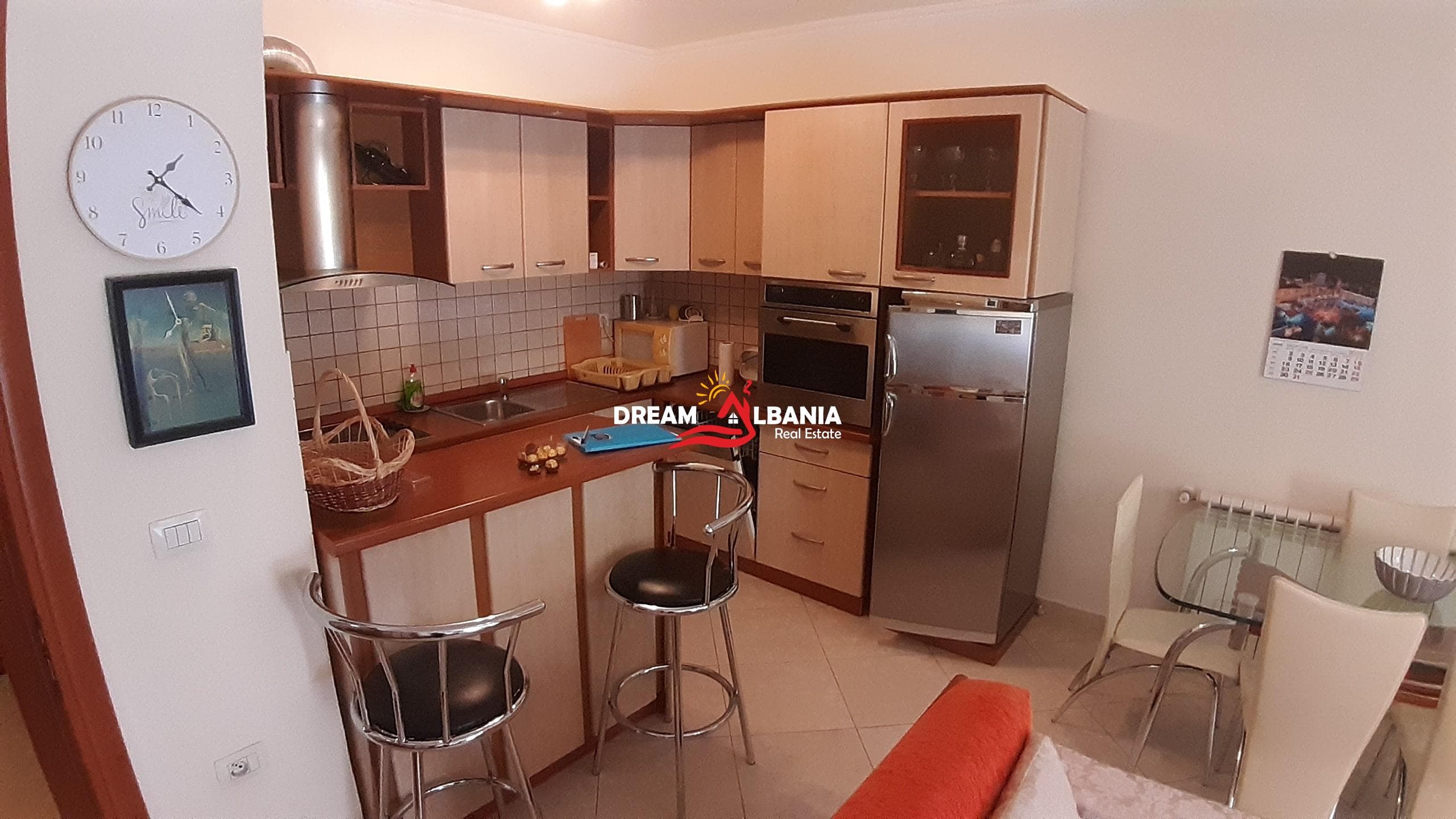 Apartament 1+1 me qera Sheshi Willson afer kompleksit Nobis dhe Liqenit ne Tirane (ID 4211471 ) F 4