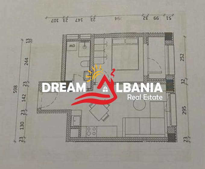 Shiten 23 Apartamente 1+1 ne Rezidencen Kadiu, Ali Demi (ID 41116108) 3