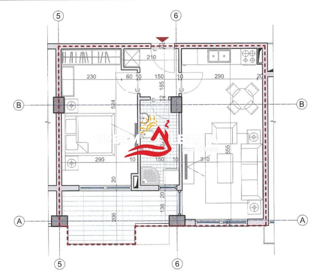 Apartament 1+1 Ne Shitje Ne Shengjin (ID 41111559 ) 2