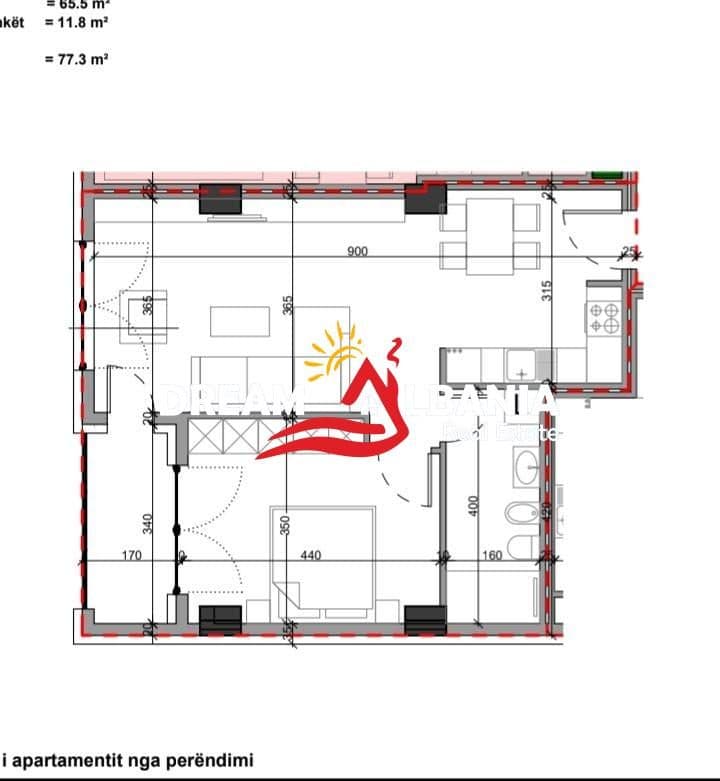 Shiten 5 Apartamente 1+1 tek Ministria e Jashtme, Sol Residence (ID 41111100) 2