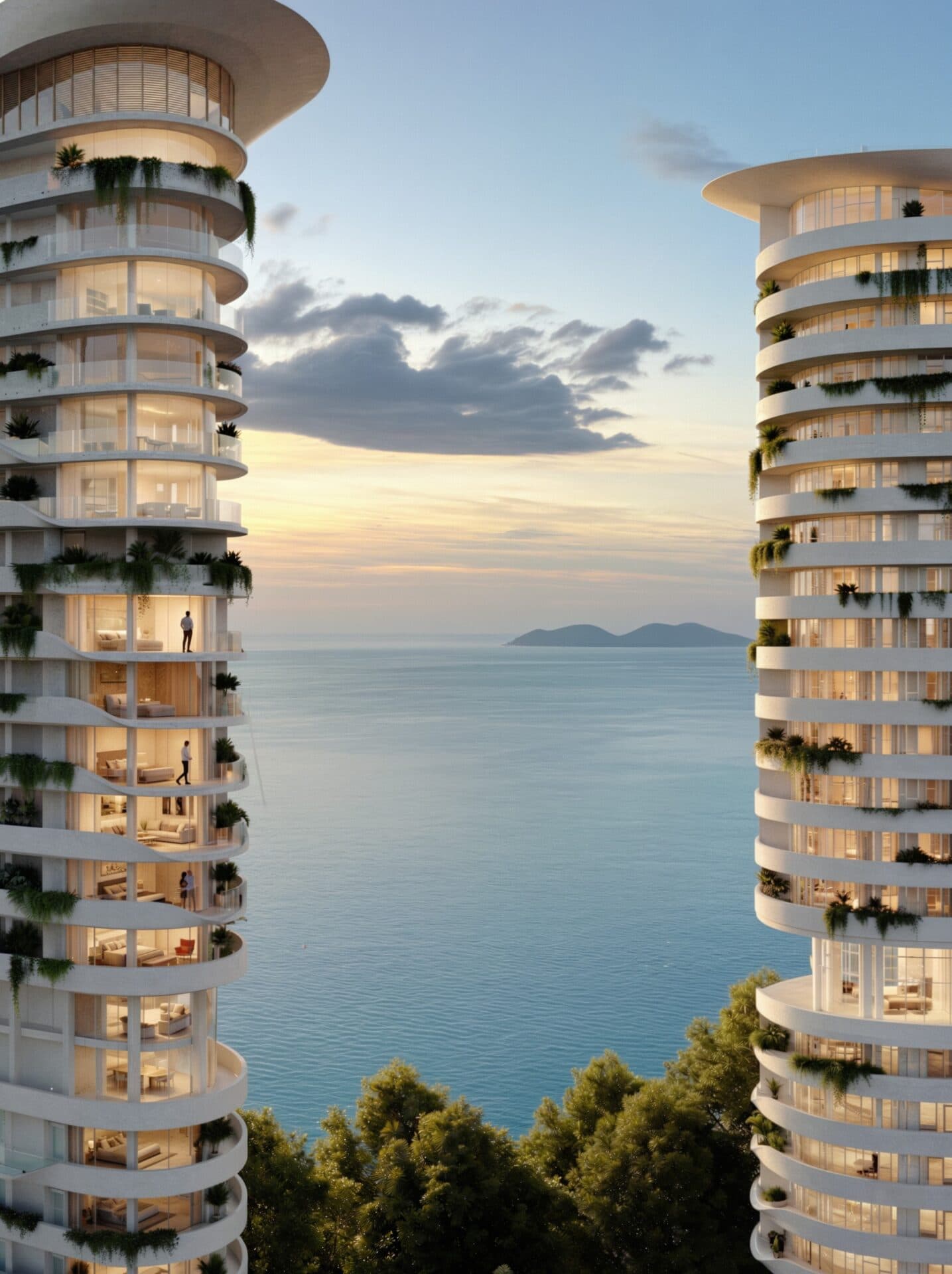 Luzaj Towers – Luks Vertikal në Bregdetin e Vlorës