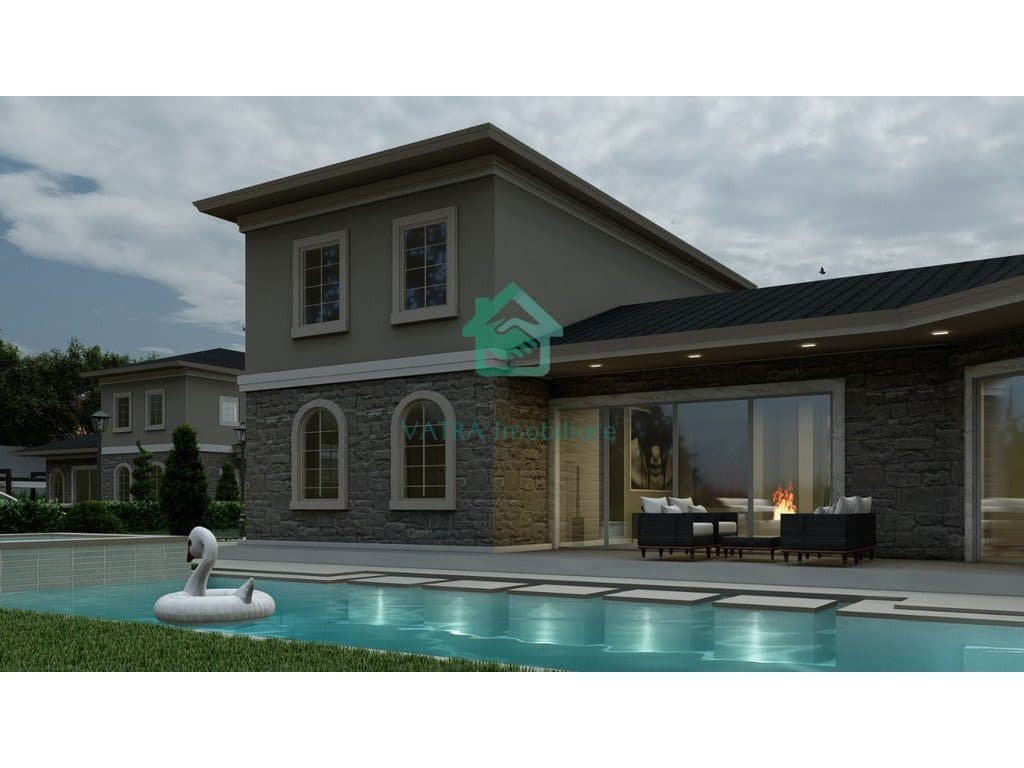 Shitet Vilë me pishinë 4+1+3 në River Hill Residence, Petrel 2