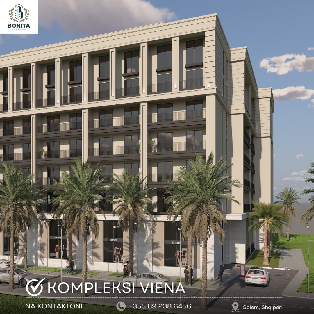 Apartament 1+1 Për Shitje në Golem, Bonita Viena 2 - 93,000€ | 72 m² 3